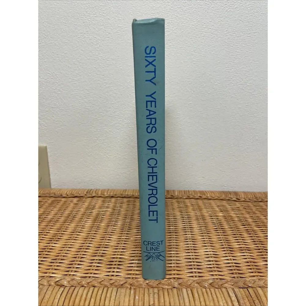 SIXTY YEARS OF CHEVROLET BY GEORGE DAMMANN HARDBACK